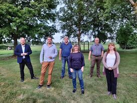 Am Rande einer Freiluftsitzung in Fensdorf wurde ein neuer Fraktionsvorstand gewählt.