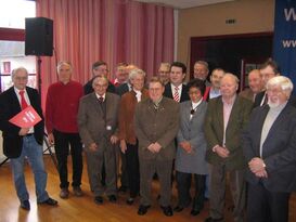 Verdiente Mitglieder aus dem Kreis Altenkirchen wurden beim Herbstempfang der Kreis-SPD in Elkenroth ausgezeichnet.